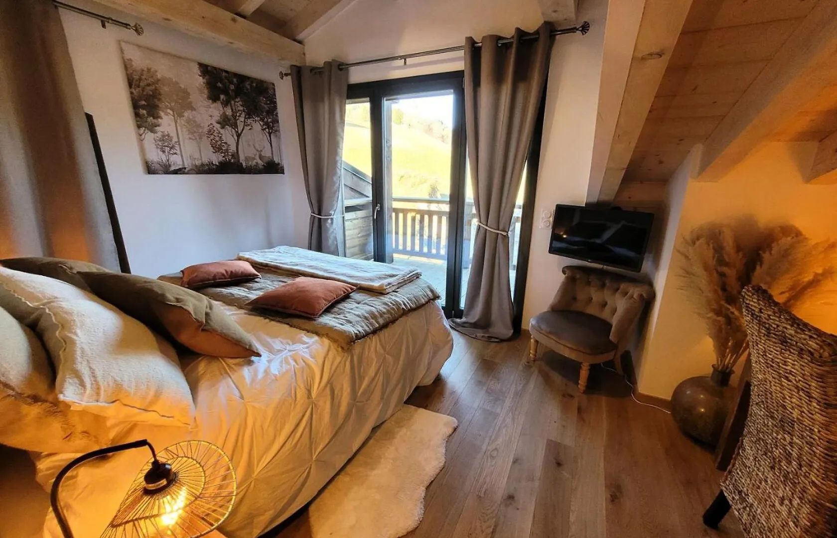 Residence Le Hameau Des Cornuts - Vivez Un Sejour De Charme Dans Cet Appartement Sous Toit Mae-1021 Les Gets