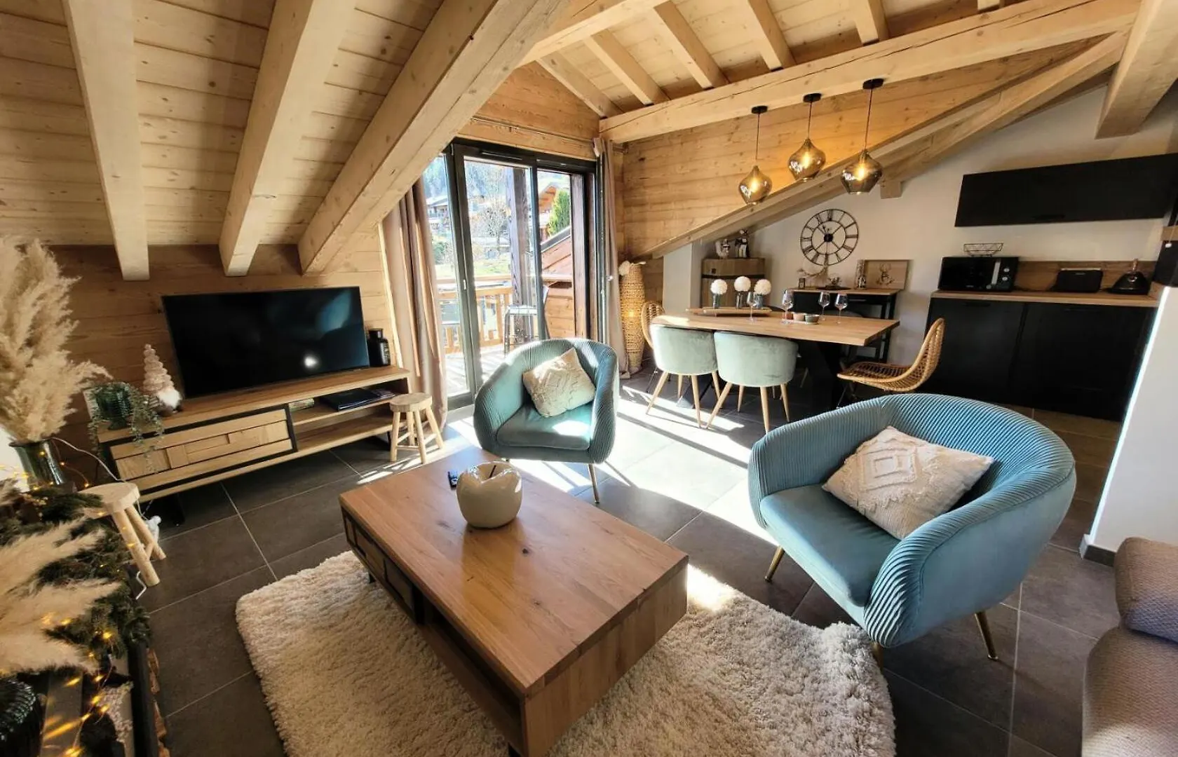 Residence Le Hameau Des Cornuts - Vivez Un Sejour De Charme Dans Cet Appartement Sous Toit Mae-1021 Les Gets